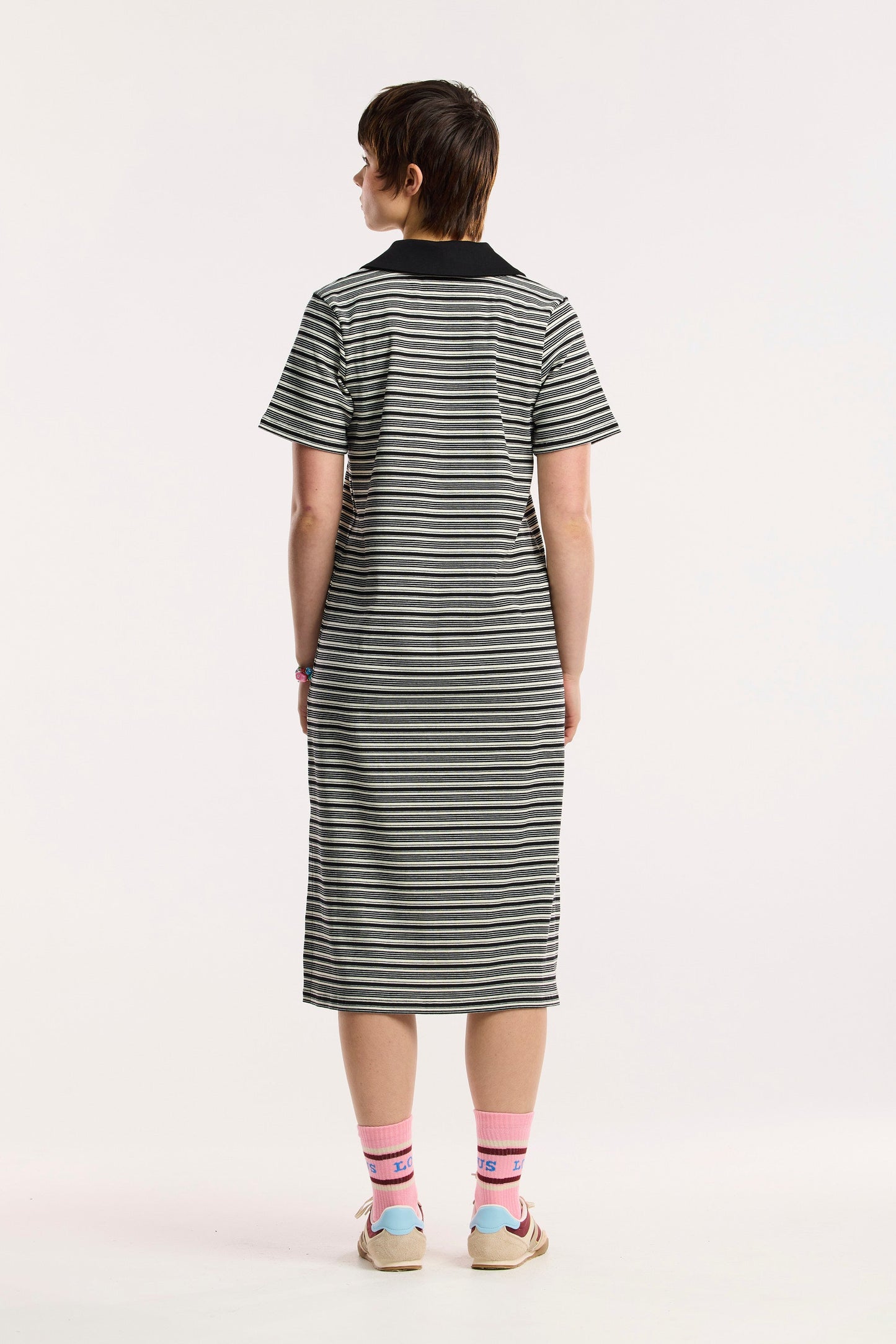 Traveller Rib Polo Dress