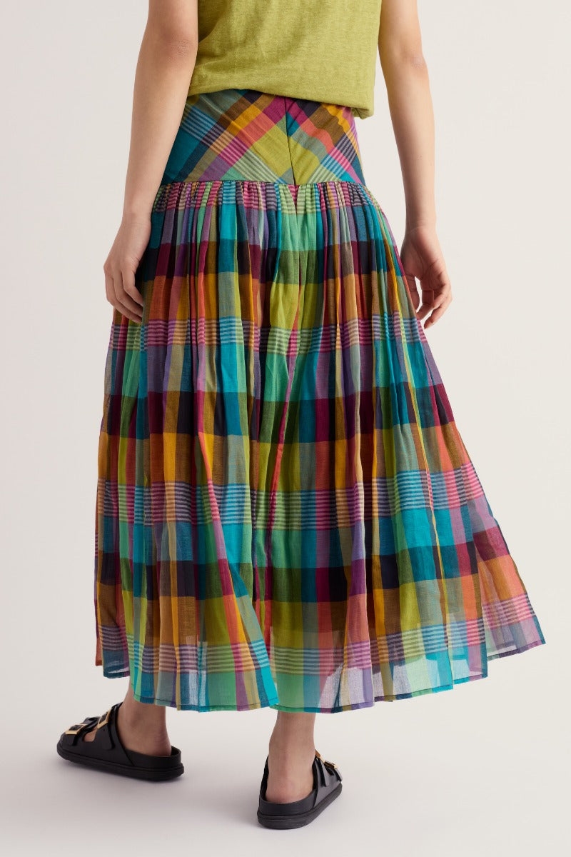 Exhibition Skirt with Dropped Waist