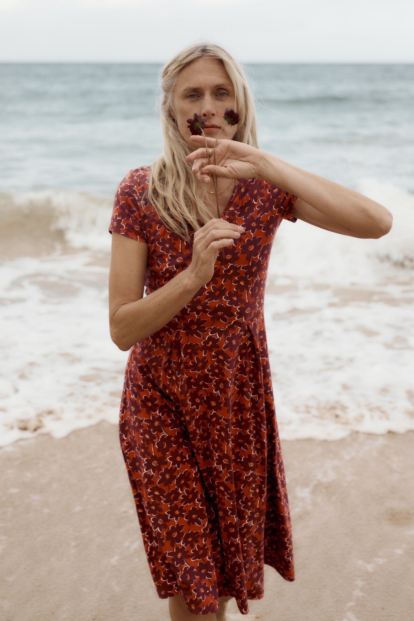 Pier View Jersey Dress