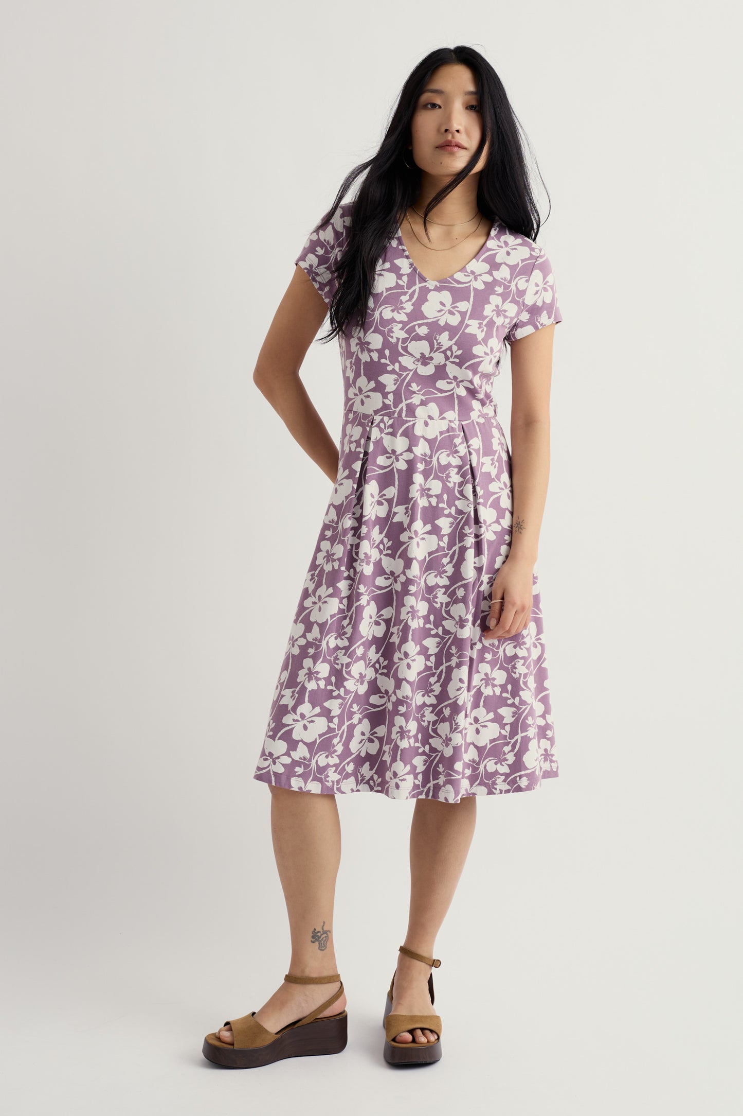 Pier View Jersey Dress