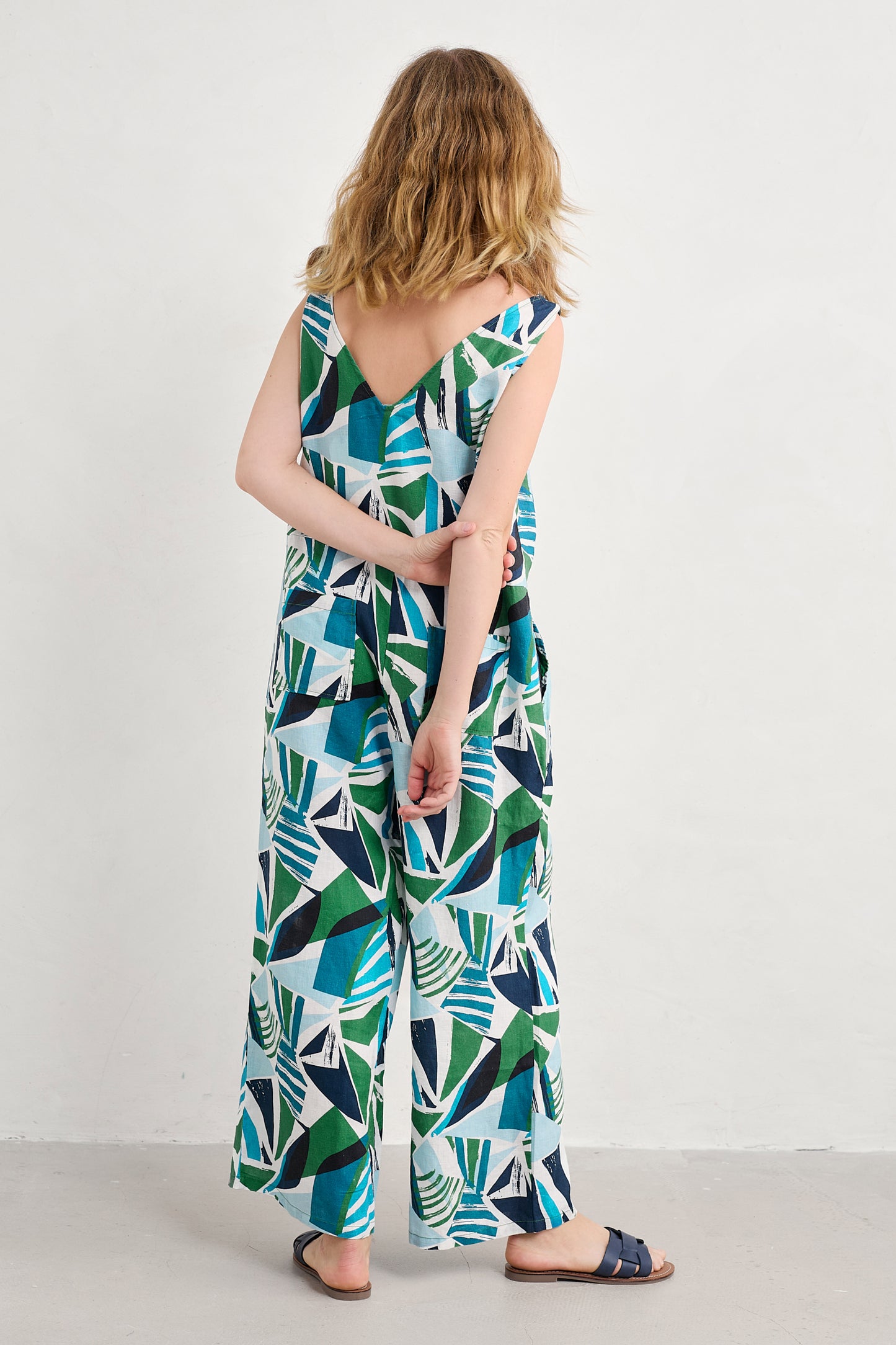 Salt Air Wide Leg Jumpsuit