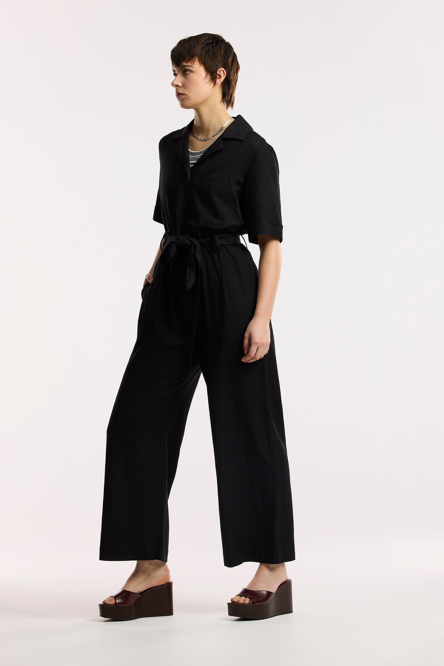 Perseverance Wide Leg Boilersuit